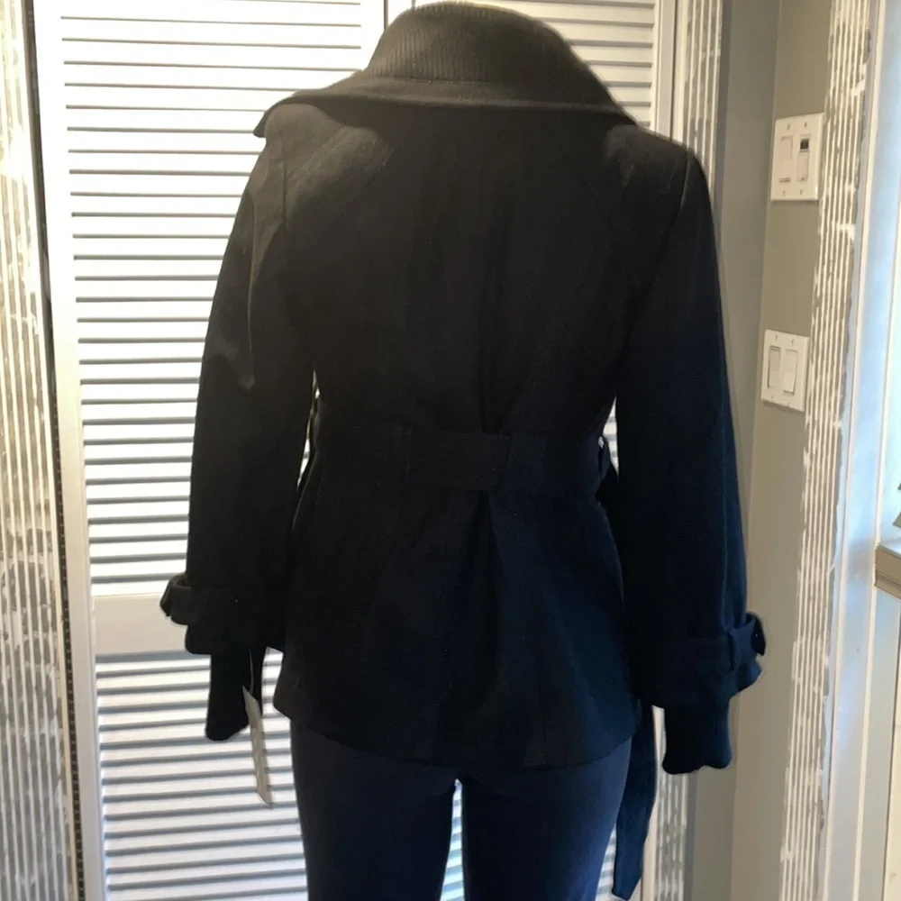 KENSIE Wool Blend Belted Jacket - Picture 5 of 8